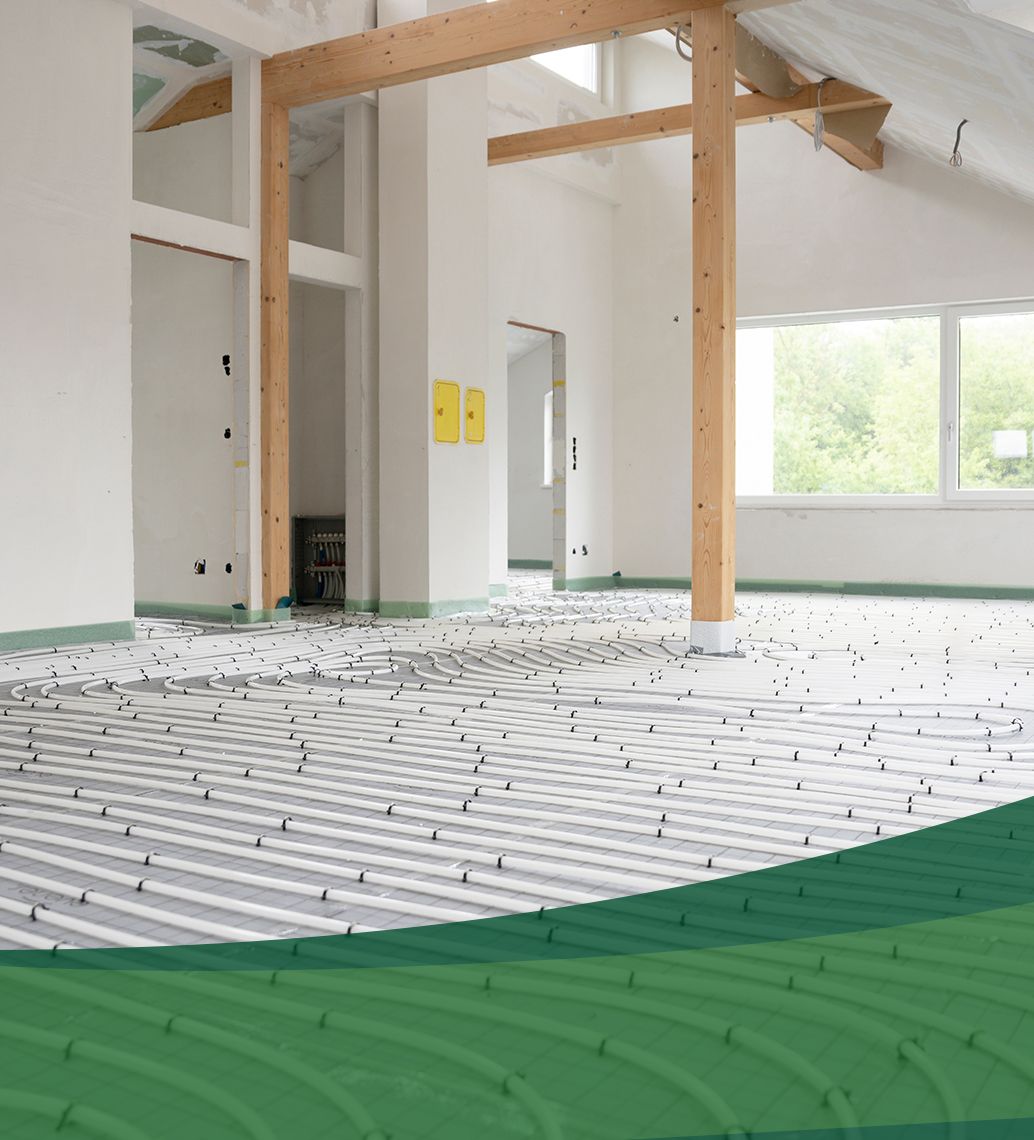 Keep your home warm this winter with under floor heating