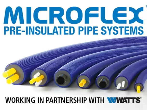 Suppliers of Microflex Pre-insulated Pipe Systems