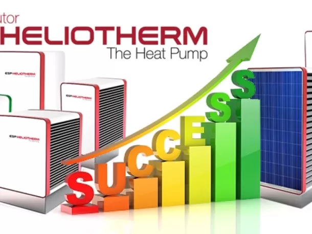 Sales of the Heliotherm range of Air Source & Ground Source Heat Pumps Soar
